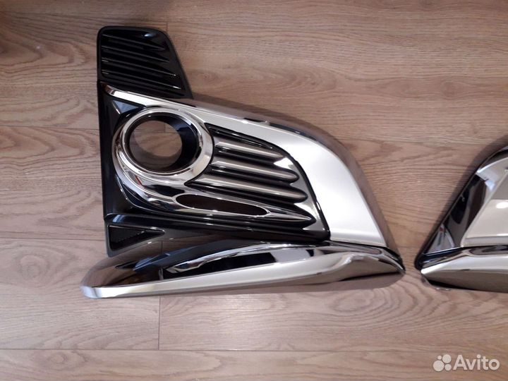 Окантовки птф тюнинг хром для Alphard / Vellfire