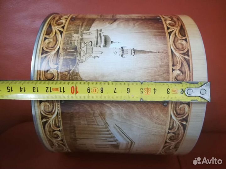 Коробка контейнер жестяная новая