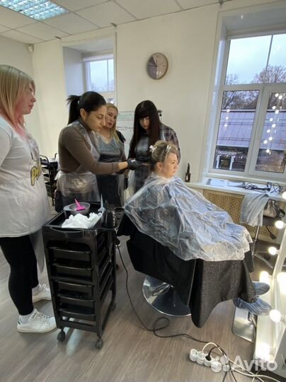 Обучение Кератин Ботокс Холодное восстановление