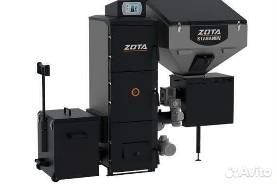 Котел автоматический твердотопливный Стаханов Zota