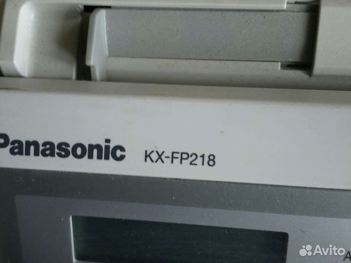 Факс panasonic KX-FP218