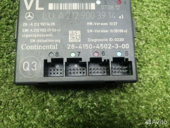 Блок управления дверьми передний левый Mercedes