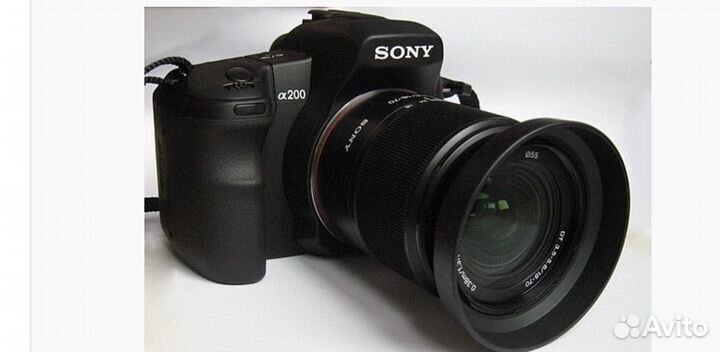 Зеркальные фотоапараты sony