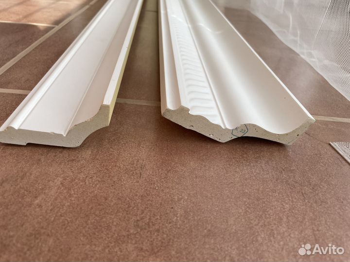 Потолочный плинтус, галтел. Остатки по 2м