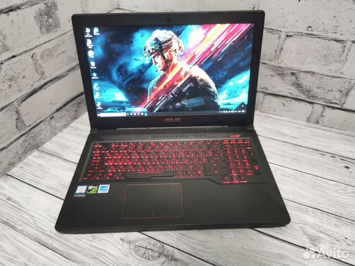 Игровой ноутбук Asus Gtx 1050/Core i5/SSD
