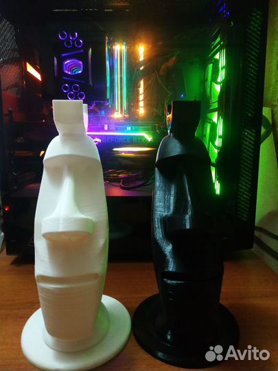 Подставка наушников статуя Моаи с острова Пасхи