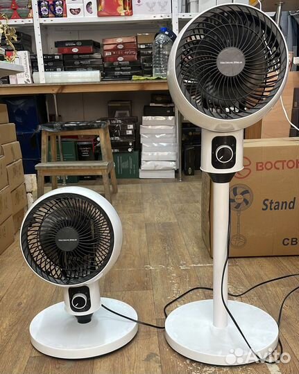 Вентилятор напольный/настольный два в одном