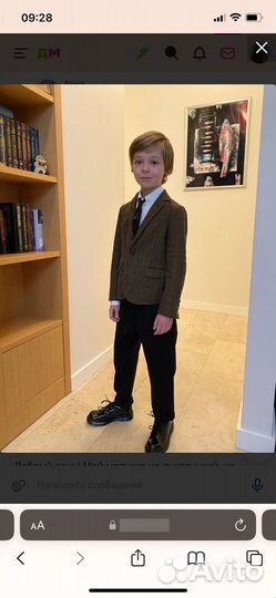 Пиджак Dsquared2 8 лет. Бу