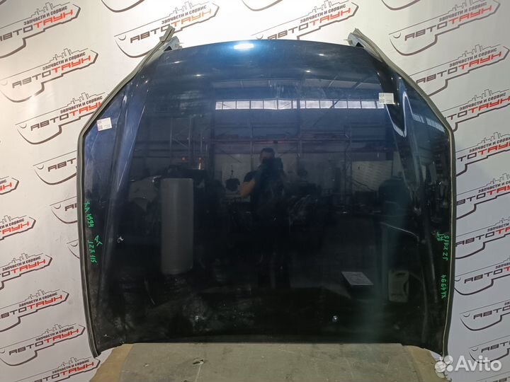 Капот toyota mark II GX110 GX115 JZX110 JZX115 5330122380 темно-синий, 8P8 XA4994