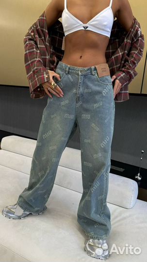 Крутые джинсы MIU MIU