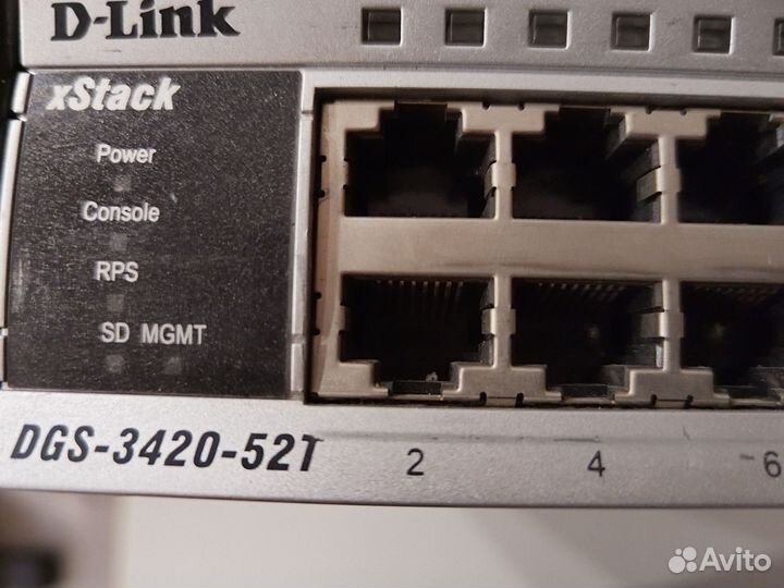 Коммутатор d-link dgs-3420-52t
