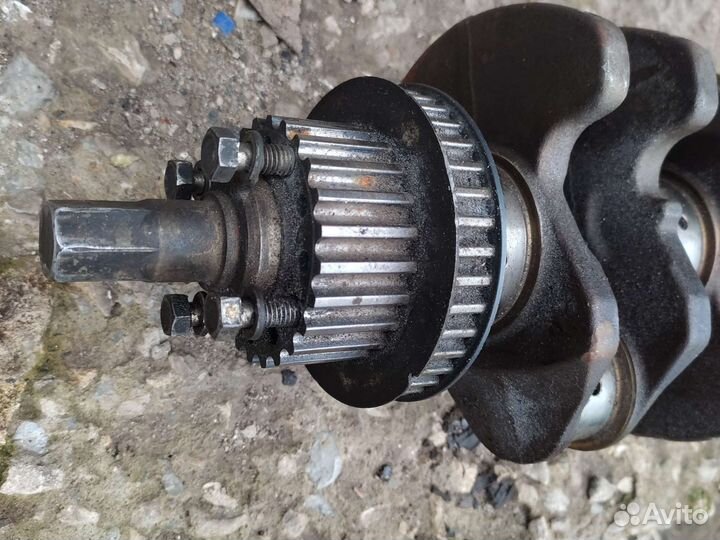 Вал коленчатый chery tiggo 2.4 4g64