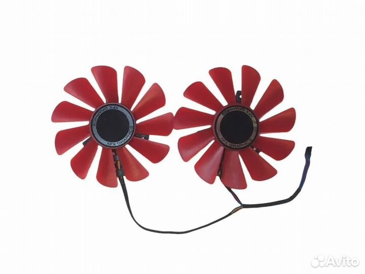 Вентиляторы кулеры для видеокарт-разные