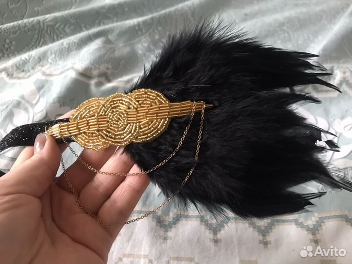 Украшение на голову в стиле гедстби