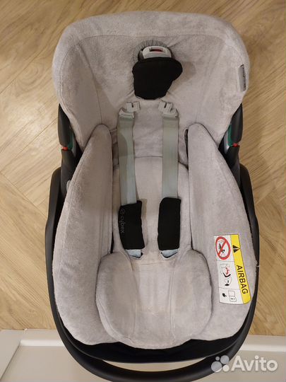 Детское автокресло Cybex cloud z2 Deep Black