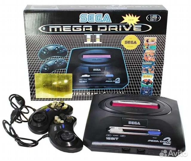 Приставка sega mega drive 2 (Сега)