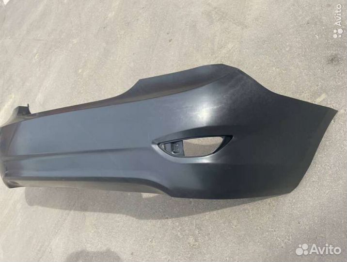 Бампер задний солярис