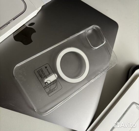 Чехол Clear case Magsafe iPhone 15 plus