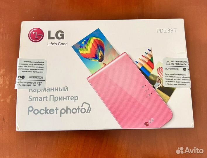 Карманный портативный Smart фотопринтер