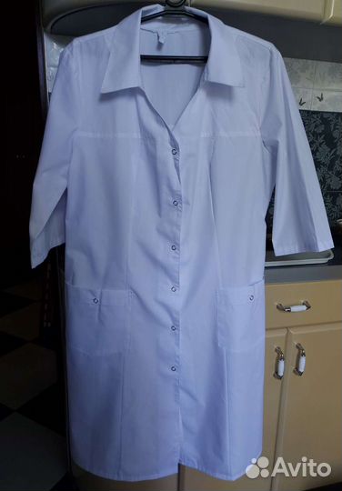 Медицинский халат женский 48