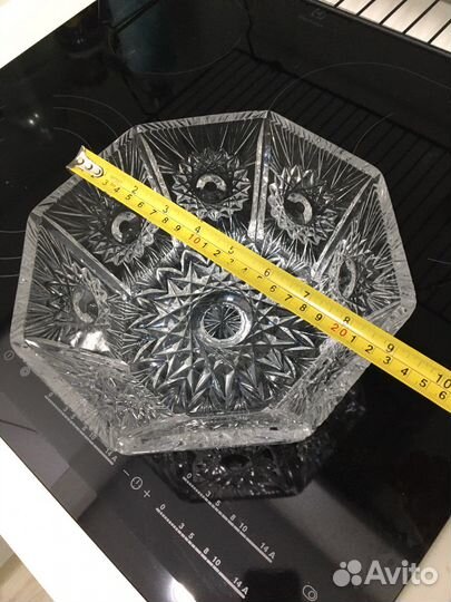 Салатник хрустальный СССР