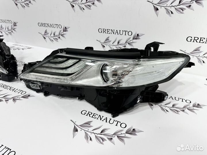 Комплект фар LED 3 Пол. дхо Toyota Camry 70 18-23г