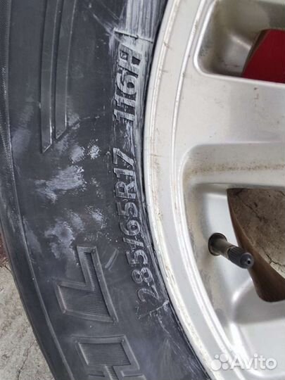 Колеса toyota land cruiser 200 летние, диски r18