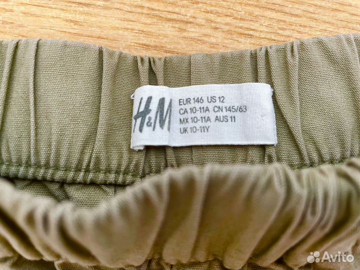Брюки карго H&M р. 146