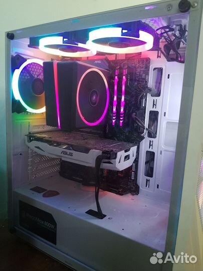 Игровой компьютер с монитором полный комплект