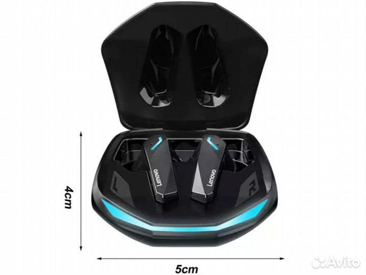 Наушники Беспроводные Игровые HiFi Lenovo GM2 Pro