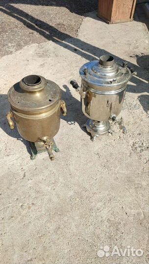 Самовар дровяной угольный