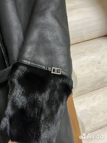 Дубленка натуральная женская 42 44