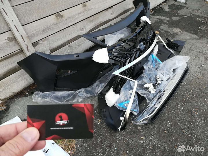 Бампер пер и фары Lexus RX270, RX350, RX450h 09+