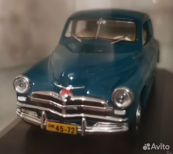 Модель автомобиля 1950 газ-М20 победа