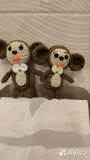 Вязаные игрушки ручной работы