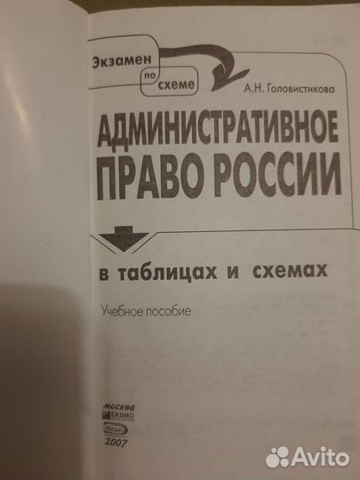 Административное право России в схемах и таблицах