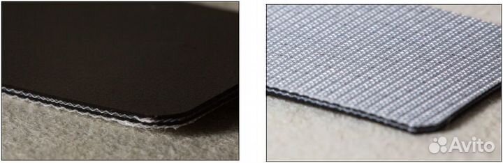 Лента пвх 3400 х 520 черная в кольце