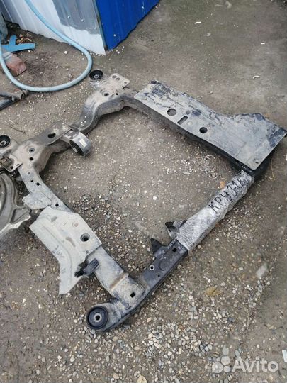 Cruze подрамник зад. Пер.Стабилизатор подушка двс