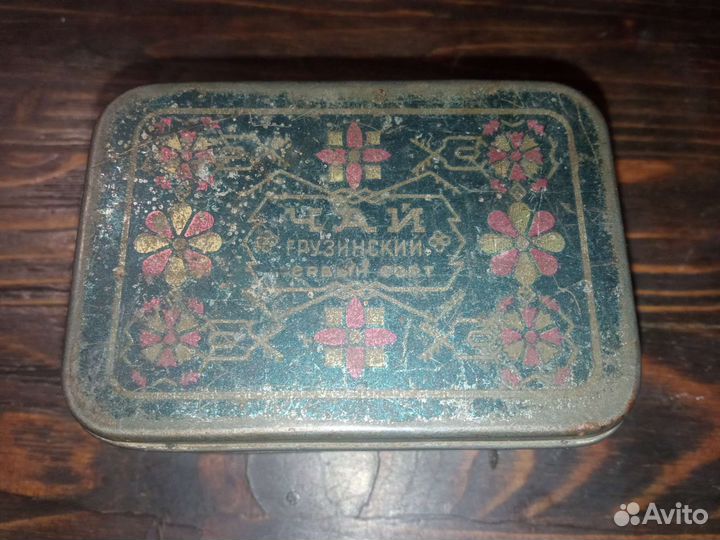 Чайница СССР чайная коробка