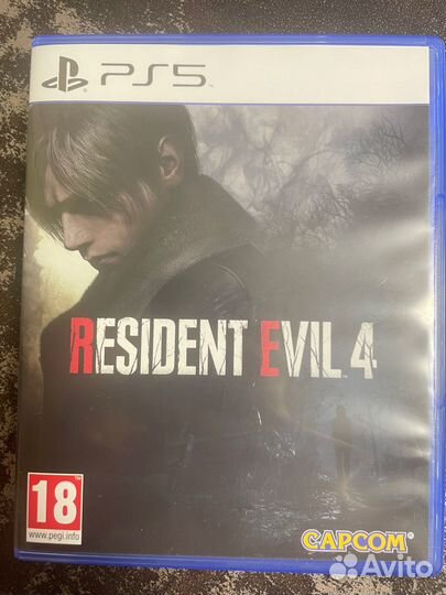 Resident evil 4 remake ps5 диск