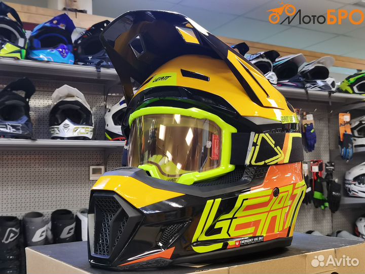 Шлем кроссовый Leatt 7.5 V24 Citrus