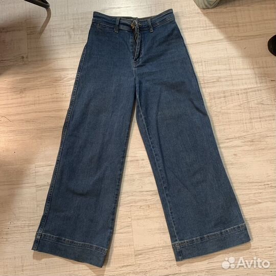 Джинсы кюлоты h&m