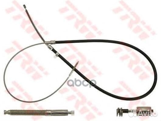 Трос ручного тормоза LR VW B4 барабанный LR T