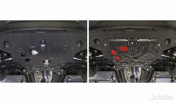 Защита картера (усиленная) Hyundai Creta I