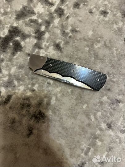 Нож складной ручной работы