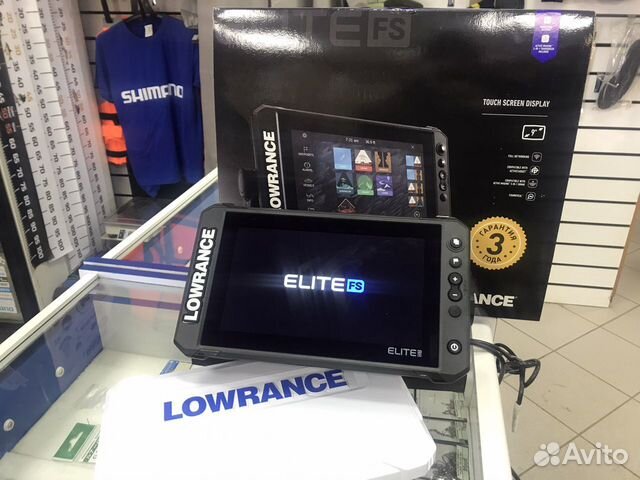 Эхолот lowrance elite 9 fs (русский язык) + датчик