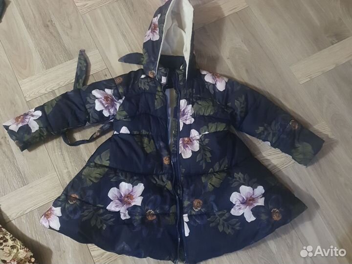 Зимнее пальто, фасон 