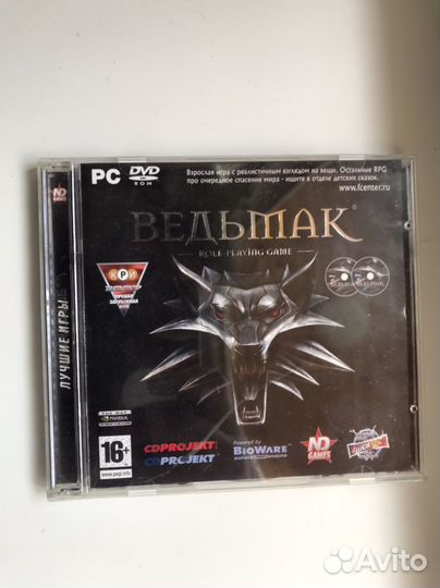 The Witcher / Ведьмак 1 игра на пк DVD (PC)
