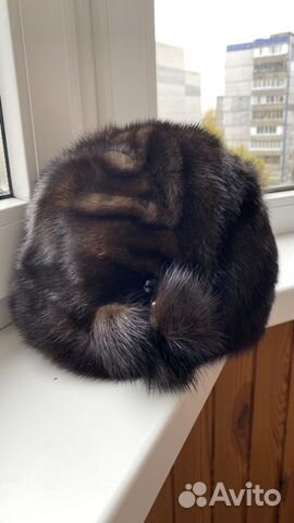 Шапка норковая женская