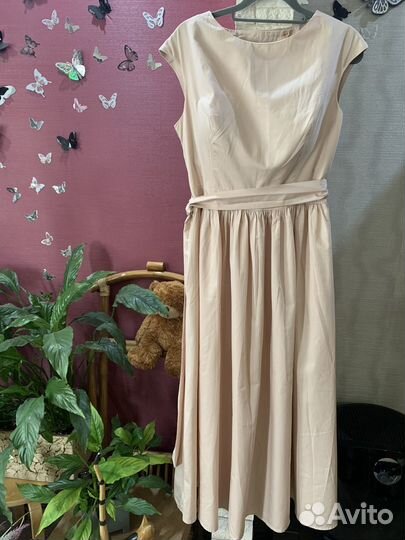 Платье женское 46 р, тенсел хлопок